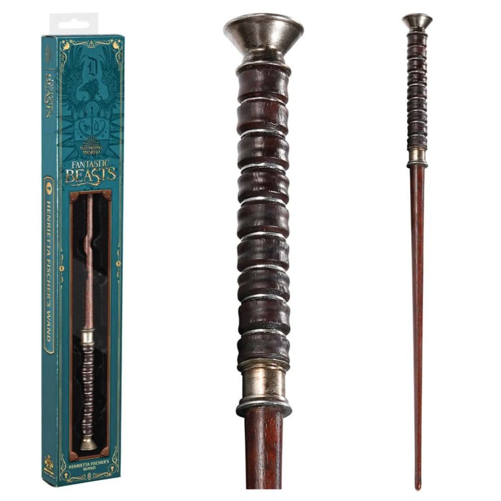 NOBLE COLLECTIONS FANTASTIC BEASTS FISHER WAND