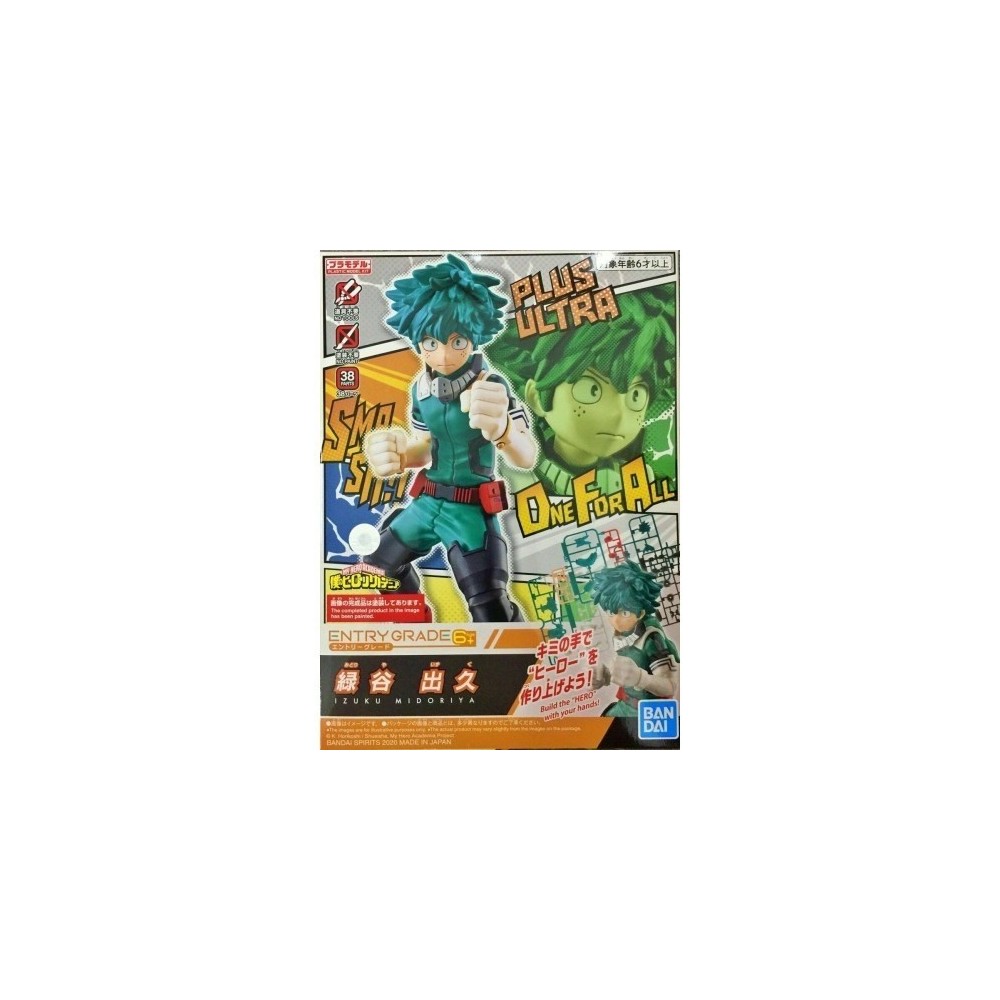 BANDAI EG ENTRY GRADE MY HERO ACADEMIA IZUKU MIDORIYA MODEL KIT FIGURE