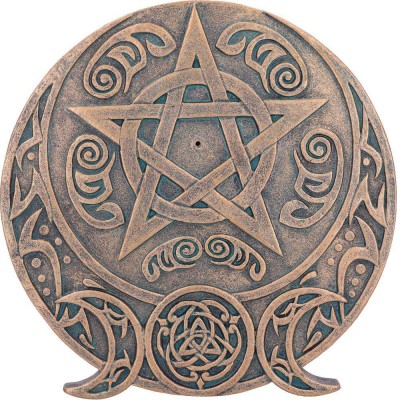 TRIPLE MOON FRAGRANCE BRUCIAINCENSO INCENSE BURNER NEMESIS NOW