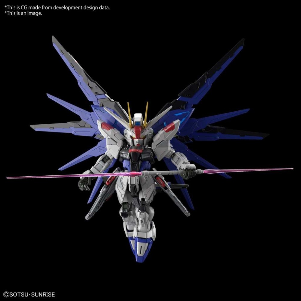 MGSD GUNDAM ZGMF-X10A FREEDOM GUNDAM MODEL KIT FIGURE BANDAI