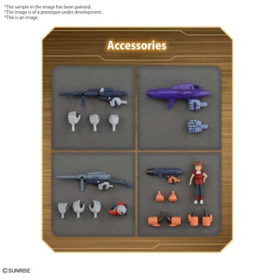 PLUM ROUND VERNIAN VIFAM SET 1 MODEL KIT FIGURE