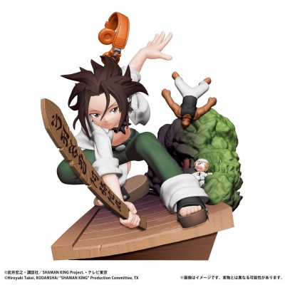 PETITRAMA SHAMAN KING OVER SOUL BOX SET 4 MINI FIGURE MEGAHOUSE
