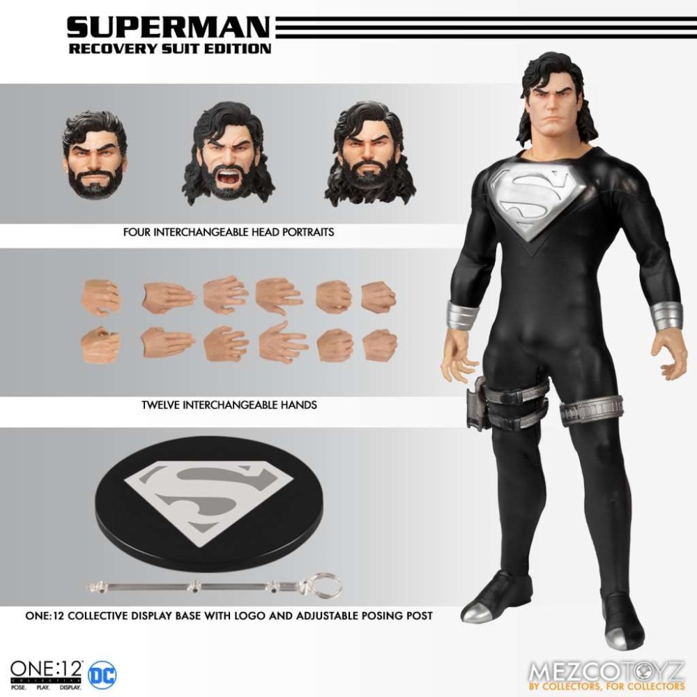 SUPERMAN RECOVERY SUIT EDITION ONE:12 COLLECTIVE ACTION FIGURE MEZCO TOYS
