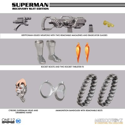 SUPERMAN RECOVERY SUIT EDITION ONE:12 COLLECTIVE ACTION FIGURE MEZCO TOYS