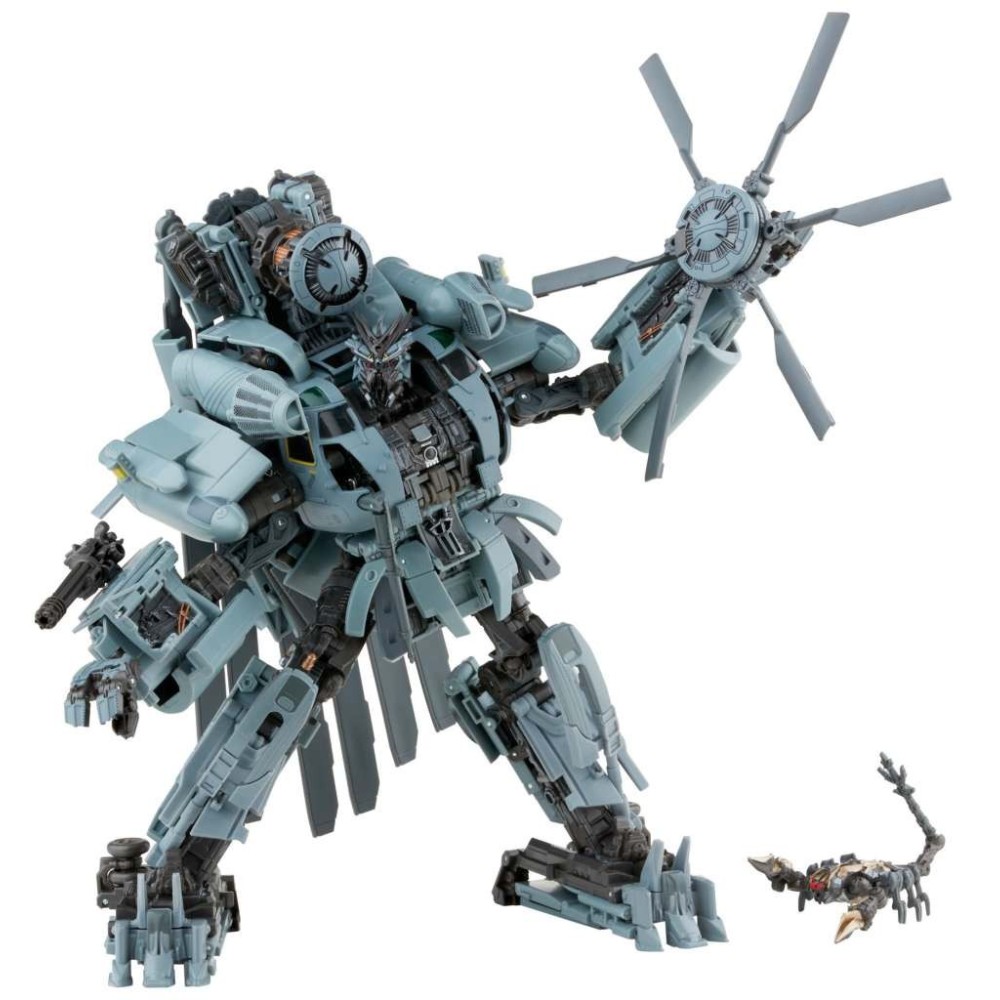 HASBRO TRANSFORMERS MASTERPIECE MOVIE SERIES DECEPTICON BLACKOUT AND SCORPONOK ACTION FIGURES