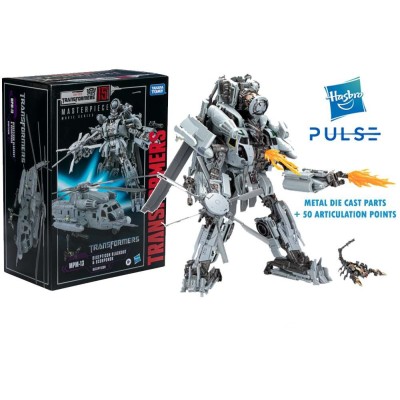 HASBRO TRANSFORMERS MASTERPIECE MOVIE SERIES DECEPTICON BLACKOUT AND SCORPONOK ACTION FIGURES