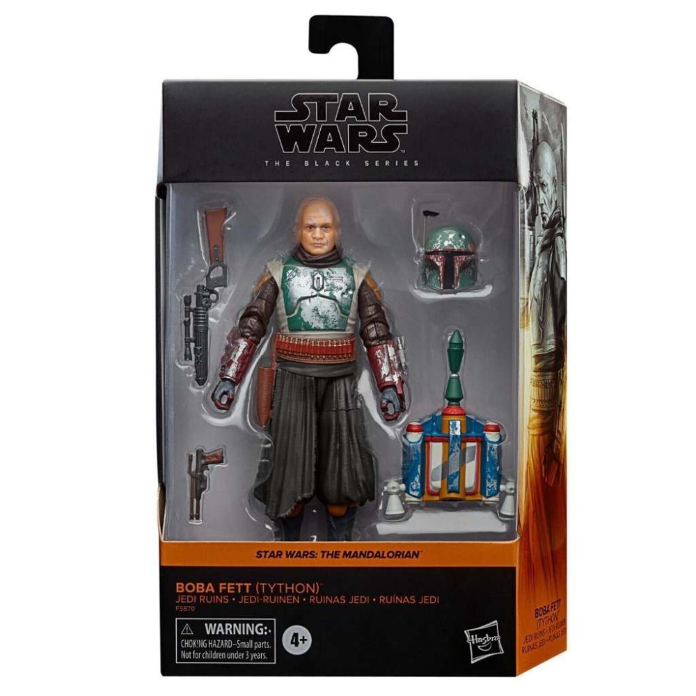 HASBRO STAR WARS THE BLACK SERIES BOBA FETT TYTHON JEDI RUINS ACTION FIGURE