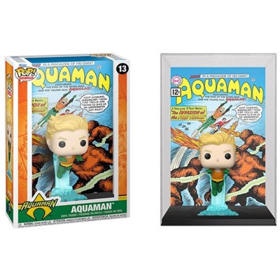 FUNKO FUNKO POP! COMIC COVERS AQUAMAN BOBBLE HEAD FIGURE