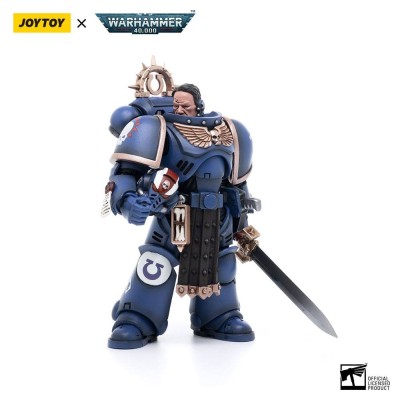 WARHAMMER 40000 ULTRAMARINES PRIMARIS LIEUTENANT AMULIUS ACTION FIGURE JOY TOY (CN)
