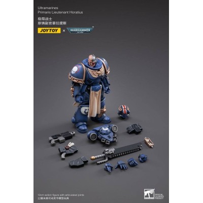 WARHAMMER 40000 ULTRAMARINES PRIMARIS LIEUTENANT HORATIUS ACTION FIGURE JOY TOY (CN)