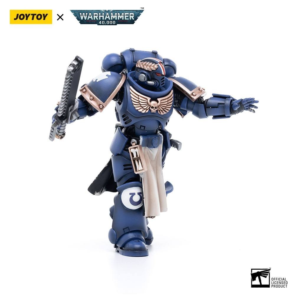 WARHAMMER 40000 ULTRAMARINES PRIMARIS LIEUTENANT HORATIUS ACTION FIGURE JOY TOY (CN)