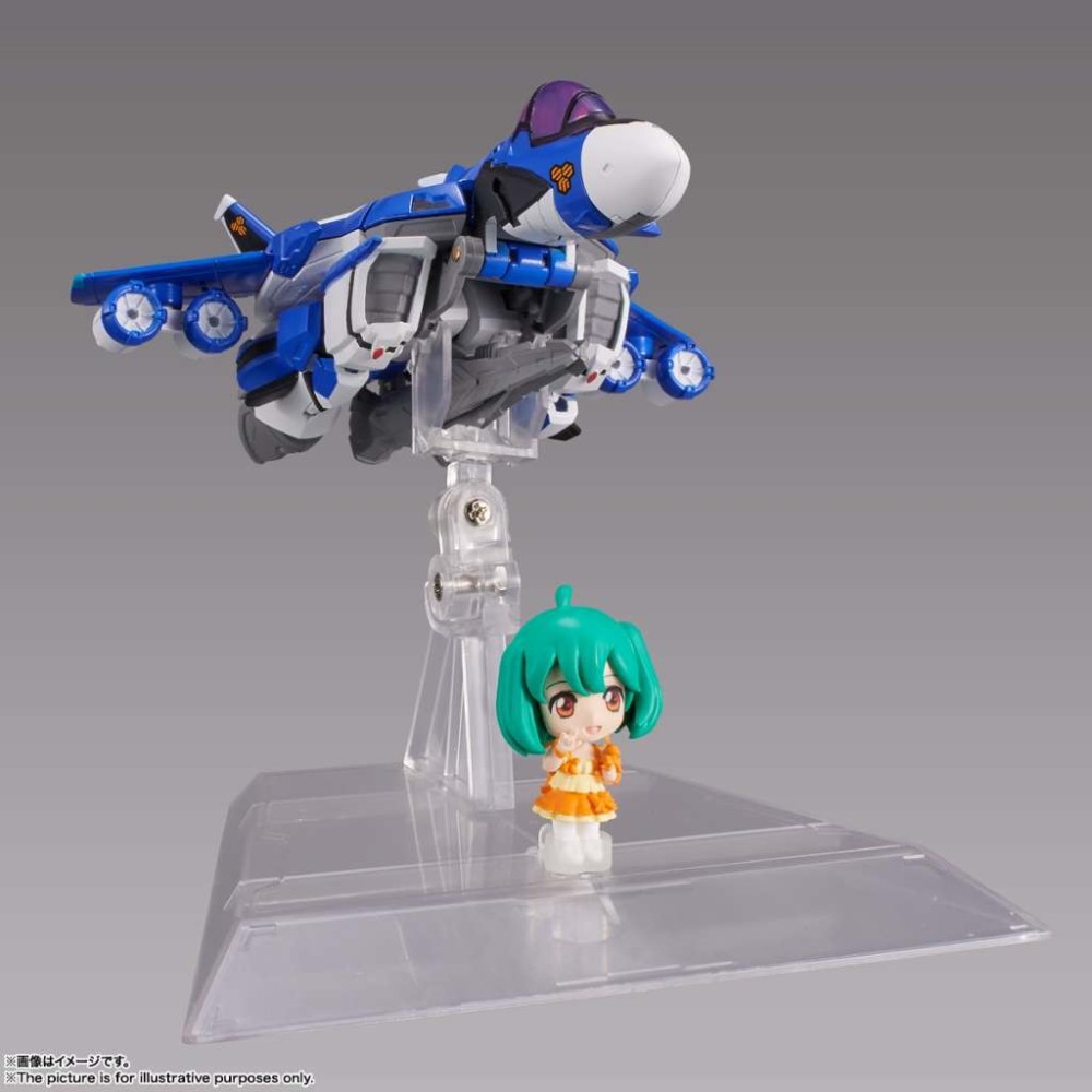 BANDAI MACROSS VF-25G VALKYRIE RANKA TINY SESSION ACTION FIGURE