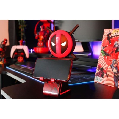 EXQUISITE GAMING DEADPOOL IKON LIGHT UP CABLE GUY LAMP PHONE AND CONTROLLER HOLDER