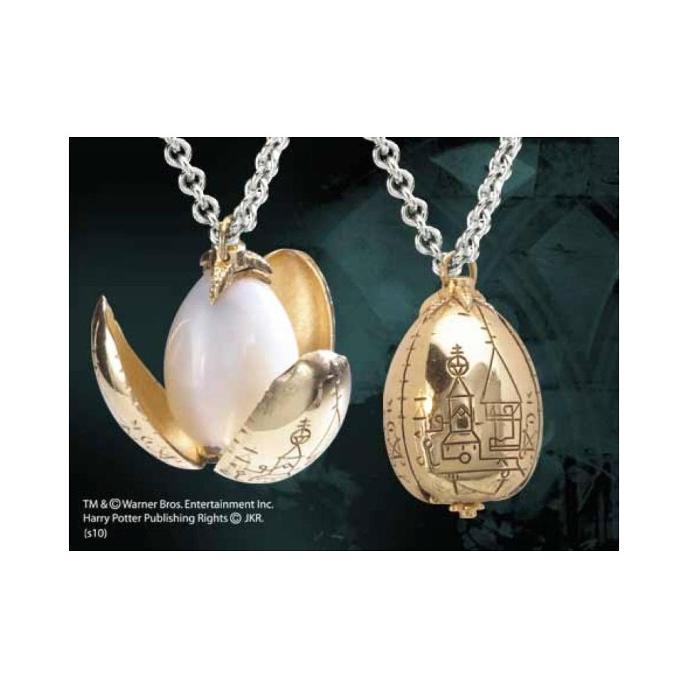 HARRY POTTER GOLDEN EGG PENDANT REPLICA CIONDOLO UOVO NOBLE COLLECTIONS