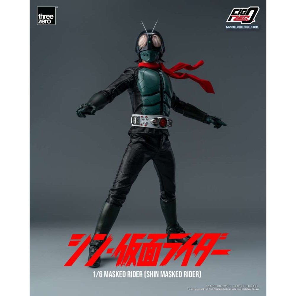 THREEZERO SHIN MASKED RIDER FIGZERO ACTION FIGURE