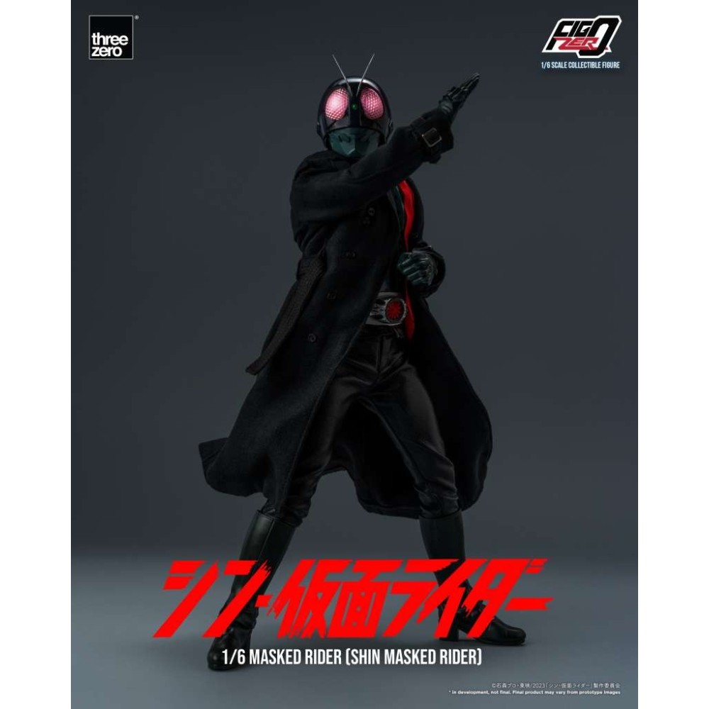 THREEZERO SHIN MASKED RIDER FIGZERO ACTION FIGURE