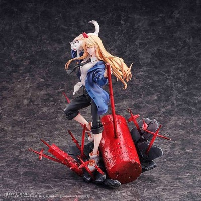 CHAINSAW MAN POWER AND MEOWY S-FIRE 1/7 FIGURE STATUA