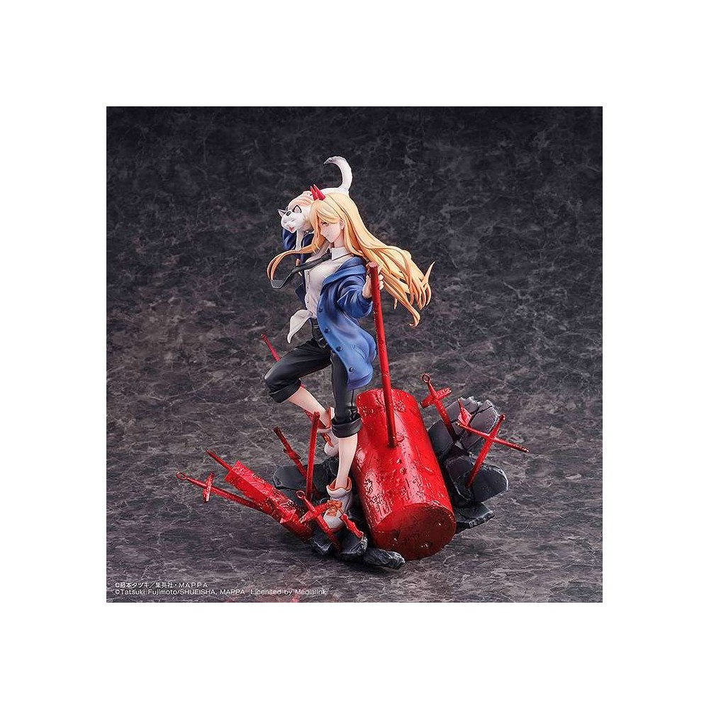 CHAINSAW MAN POWER AND MEOWY S-FIRE 1/7 FIGURE STATUE