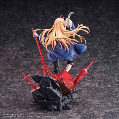 CHAINSAW MAN POWER AND MEOWY S-FIRE 1/7 FIGURE STATUA