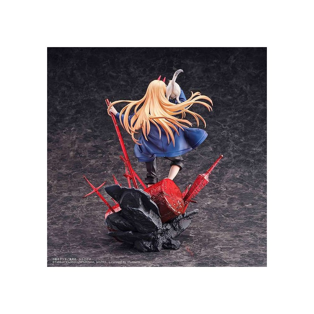 CHAINSAW MAN POWER AND MEOWY S-FIRE 1/7 FIGURE STATUA