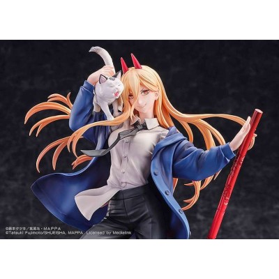 CHAINSAW MAN POWER AND MEOWY S-FIRE 1/7 FIGURE STATUA