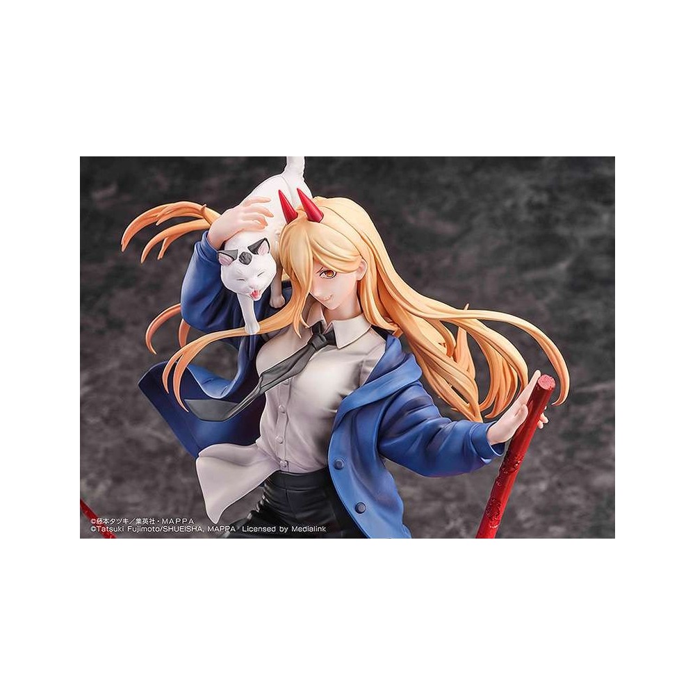 CHAINSAW MAN POWER AND MEOWY S-FIRE 1/7 FIGURE STATUE