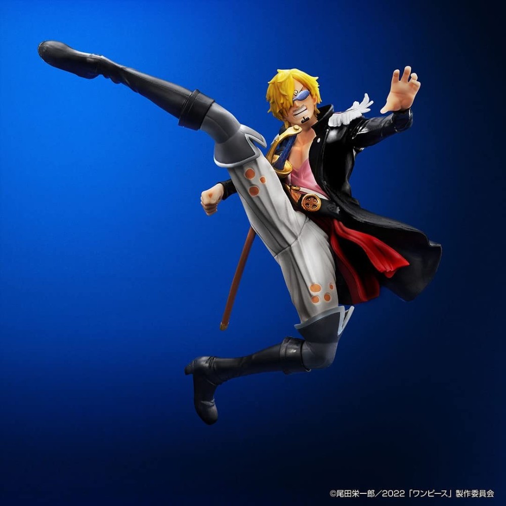 ONE PIECE ICHIBANSHO SANJI RED MOVIE STATUA FIGURE BANPRESTO