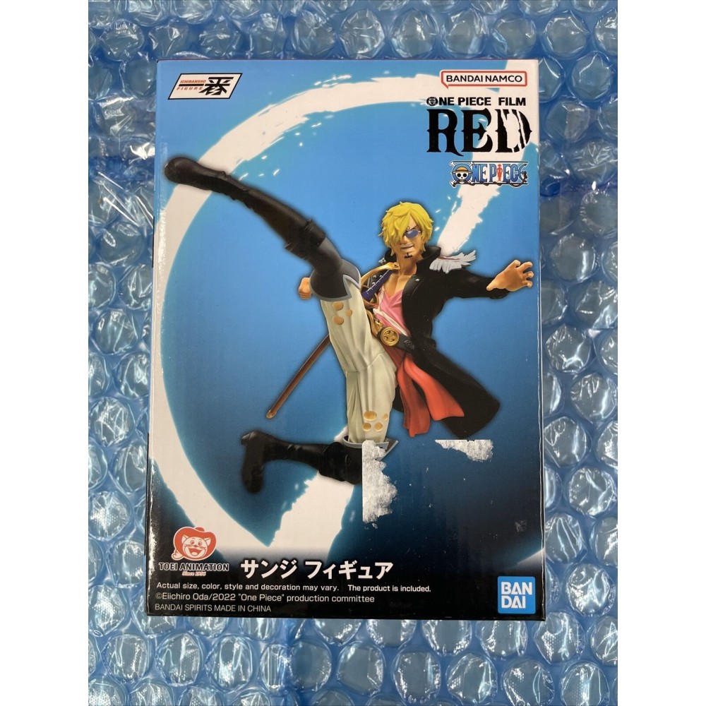 ONE PIECE ICHIBANSHO SANJI RED MOVIE STATUA FIGURE BANPRESTO