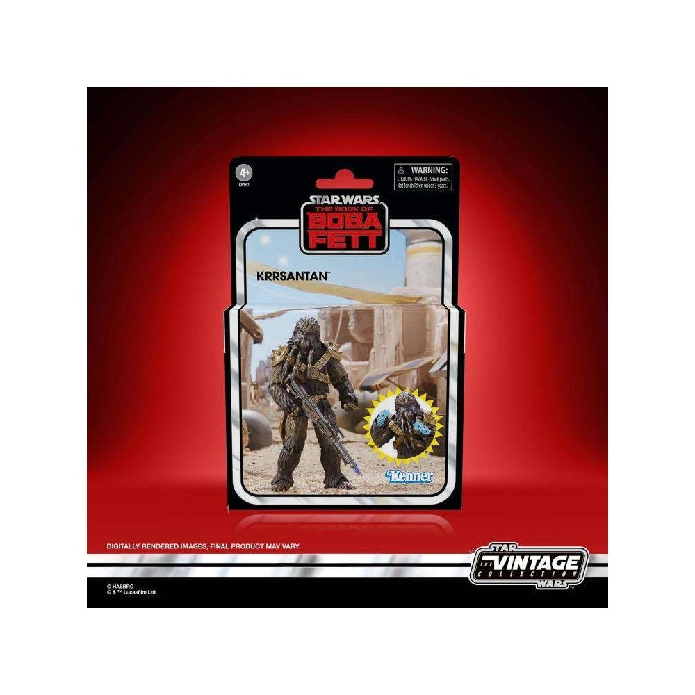HASBRO STAR WARS THE VINTAGE COLLECTION BLACK KRRSANTAN ACTION FIGURE