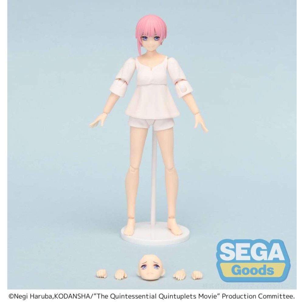 THE QUINTESSENTIAL QUINTUPLETS MOVINGOOD ICHIKA NAKANO ACTION FIGURE SEGA GOODS
