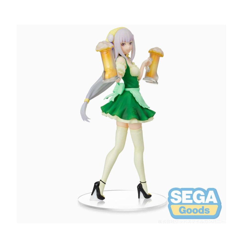 RE:ZERO EMILIA OKTOBERFEST SPM STATUA FIGURE SEGA GOODS