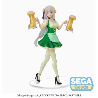 RE:ZERO EMILIA OKTOBERFEST SPM STATUA FIGURE SEGA GOODS