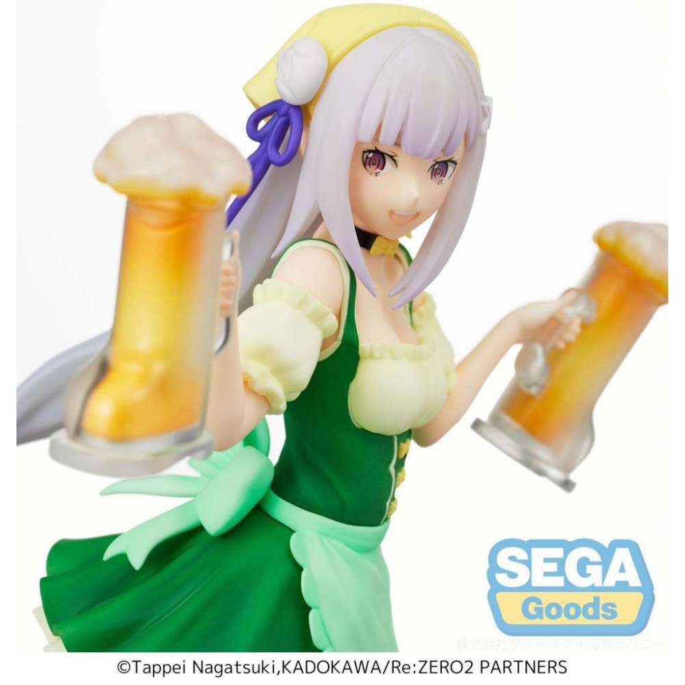 RE:ZERO EMILIA OKTOBERFEST SPM STATUA FIGURE SEGA GOODS