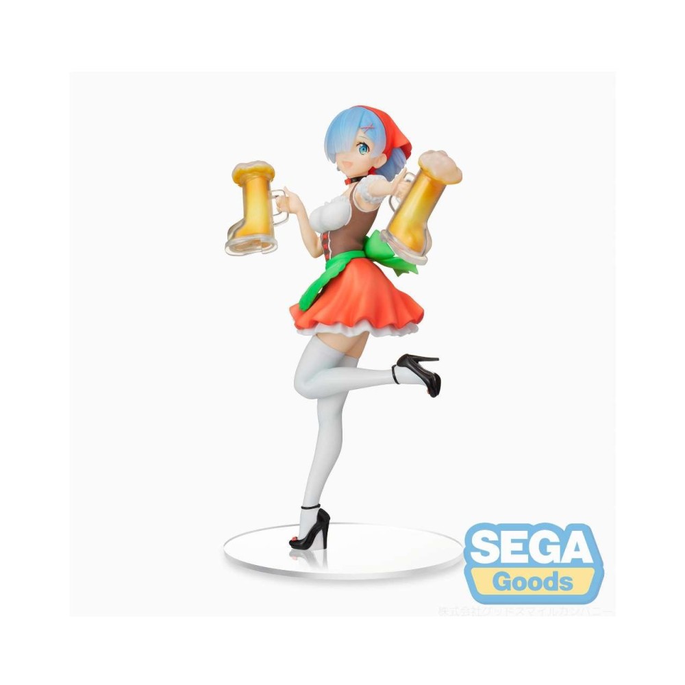 SEGA GOODS RE:ZERO REM OKTOBERFEST SPM STATUE FIGURE
