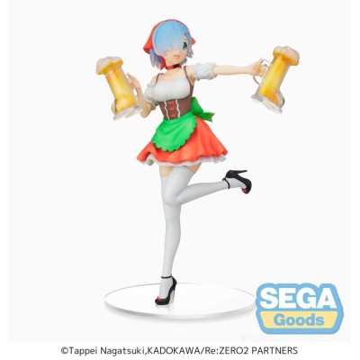 SEGA GOODS RE:ZERO REM OKTOBERFEST SPM STATUE FIGURE