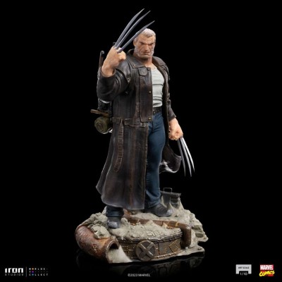 MARVEL COMICS X-MEN WOLVERINE OLD MAN LOGAN ART SCALE 1/10 STATUA FIGURE IRON STUDIOS