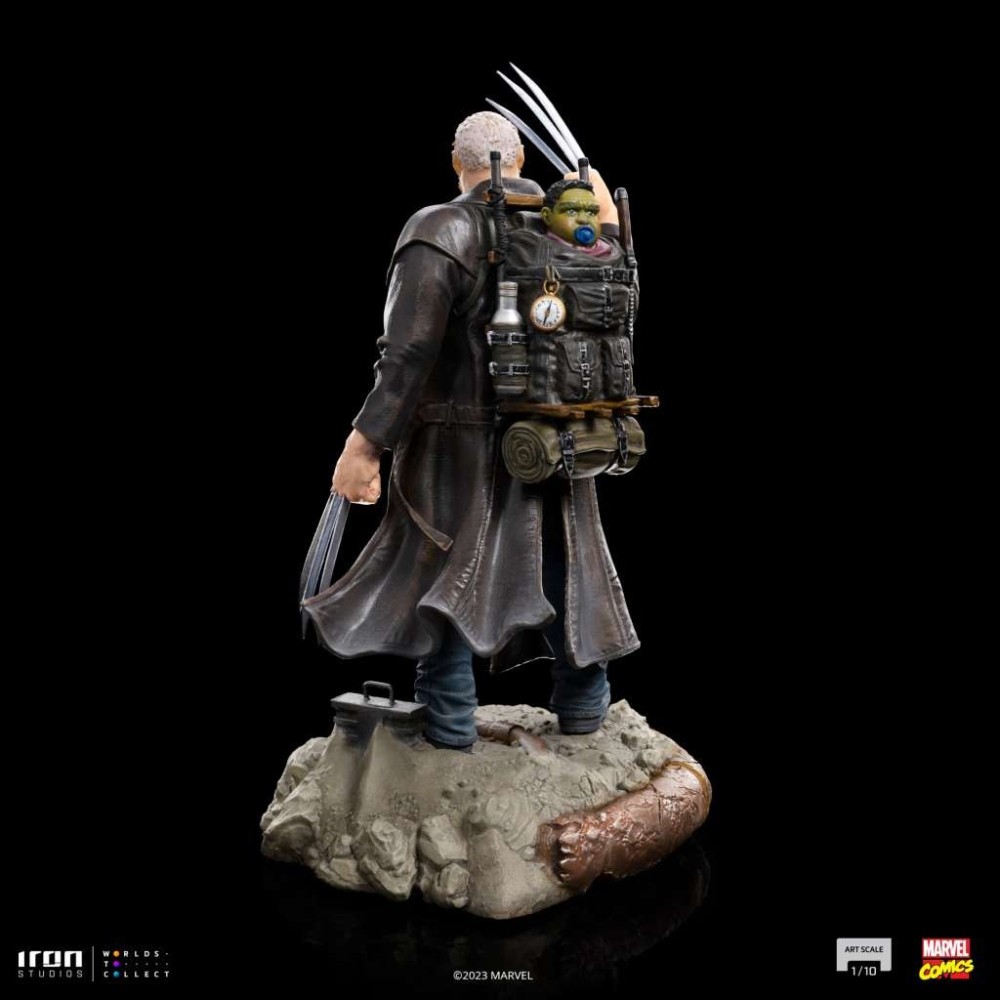 IRON STUDIOS MARVEL COMICS X-MEN WOLVERINE OLD MAN LOGAN ART SCALE 1/10 STATUE FIGURE