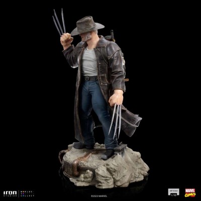 MARVEL COMICS X-MEN WOLVERINE OLD MAN LOGAN ART SCALE 1/10 STATUA FIGURE IRON STUDIOS