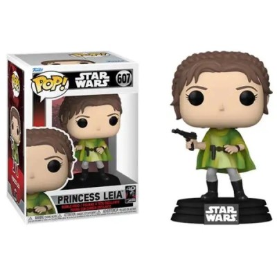 FUNKO FUNKO POP! STAR WARS RETURN OF THE JEDI 40TH PRINCESS LEIA BOBBLE HEAD KNOCKER FIGURE