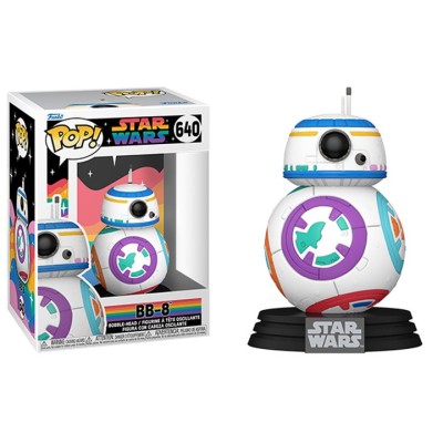 FUNKO FUNKO POP! STAR WARS PRIDE BB-8 BOBBLE HEAD KNOCKER FIGURE