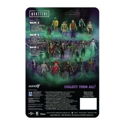 SUPER7 UNIVERSAL MONSTERS THE HUNCHBACK OF NOTRE DAME REACTION ACTION FIGURE