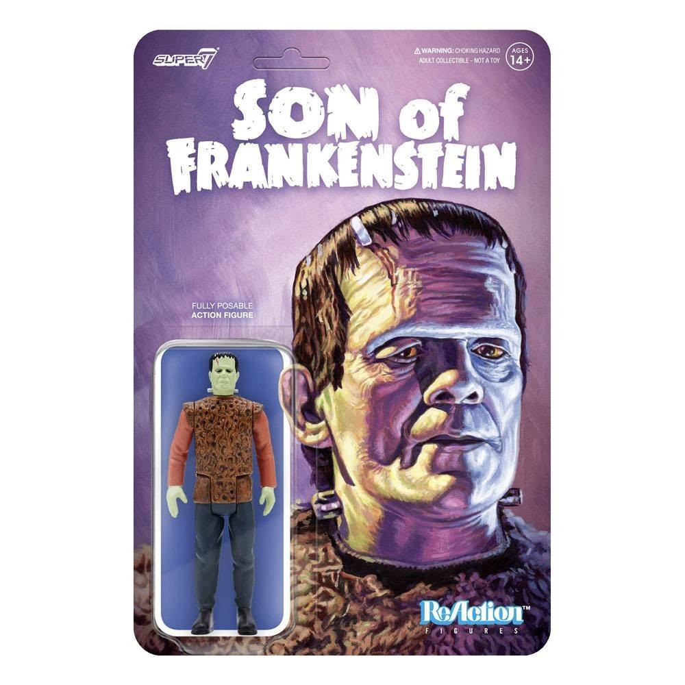 SUPER7 UNIVERSAL MONSTERS SON OF FRANKENSTEIN REACTION ACTION FIGURE