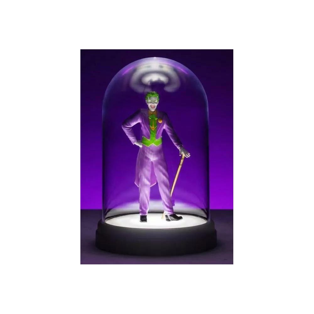 PALADONE PRODUCTS DC THE JOKER COLLECTIBLE BELL JAR LIGHT FIGURE