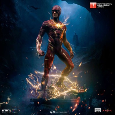 THE FLASH ART SCALE 1/10 STATUA FIGURE IRON STUDIOS