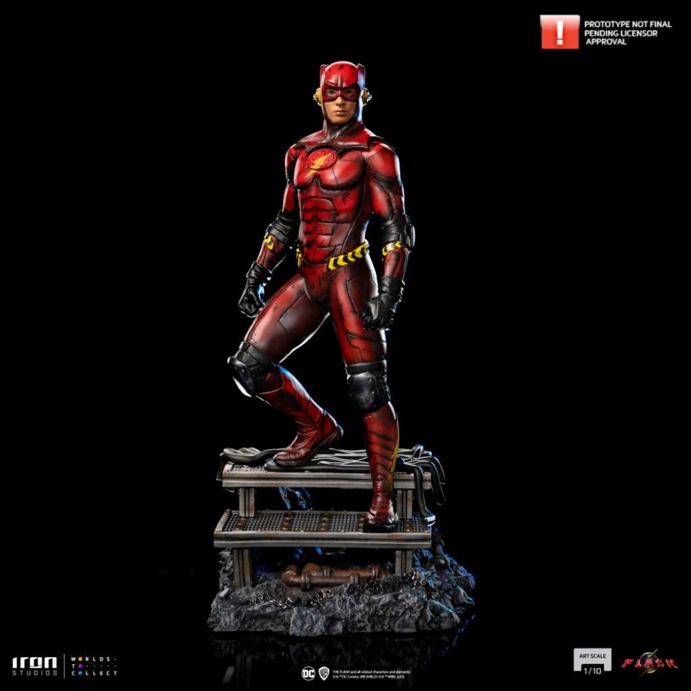 IRON STUDIOS THE FLASH ALTERNATIVE FLASH ART SCALE 1/10 STATUE FIGURE