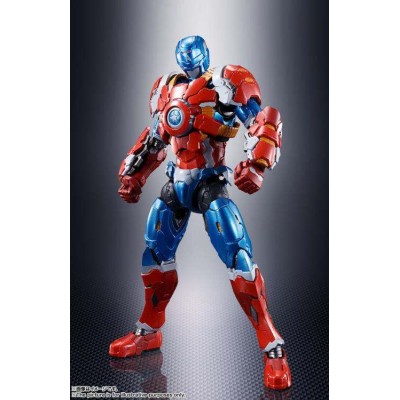 BANDAI TECH-ON AVENGERS CAPTAIN AMERICA S.H. FIGUARTS ACTION FIGURE