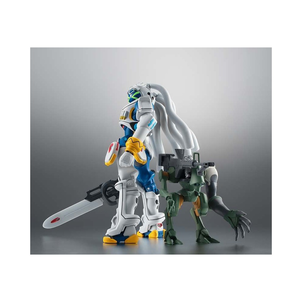 BANDAI ROBOT SPIRITS OVERMAN KING GAINER AND GATTIKO ACTION FIGURE