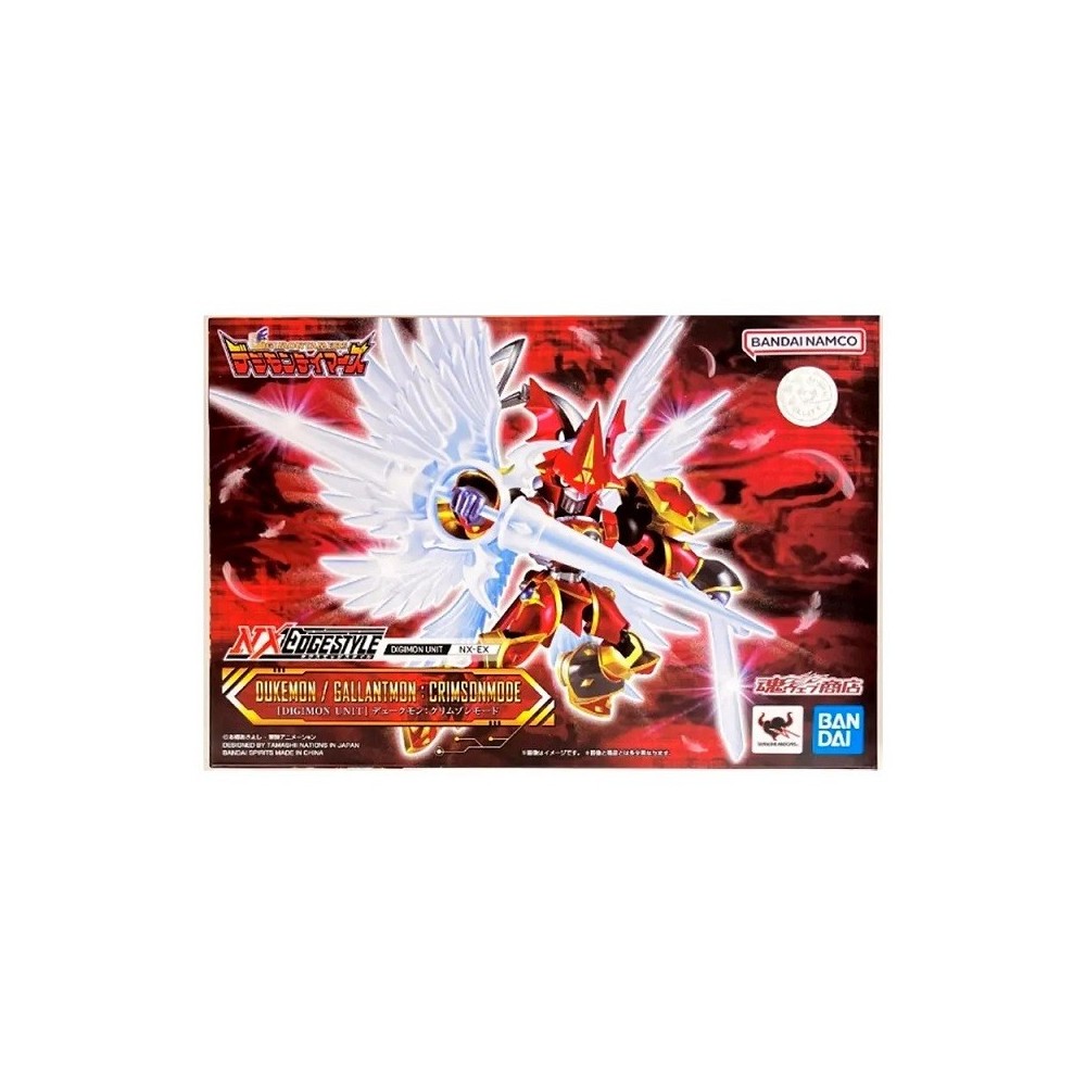 DIGIMON DUKEMON GALLANTMON CRIMSONMODE NXEDGESTYLE ACTION FIGURE BANDAI