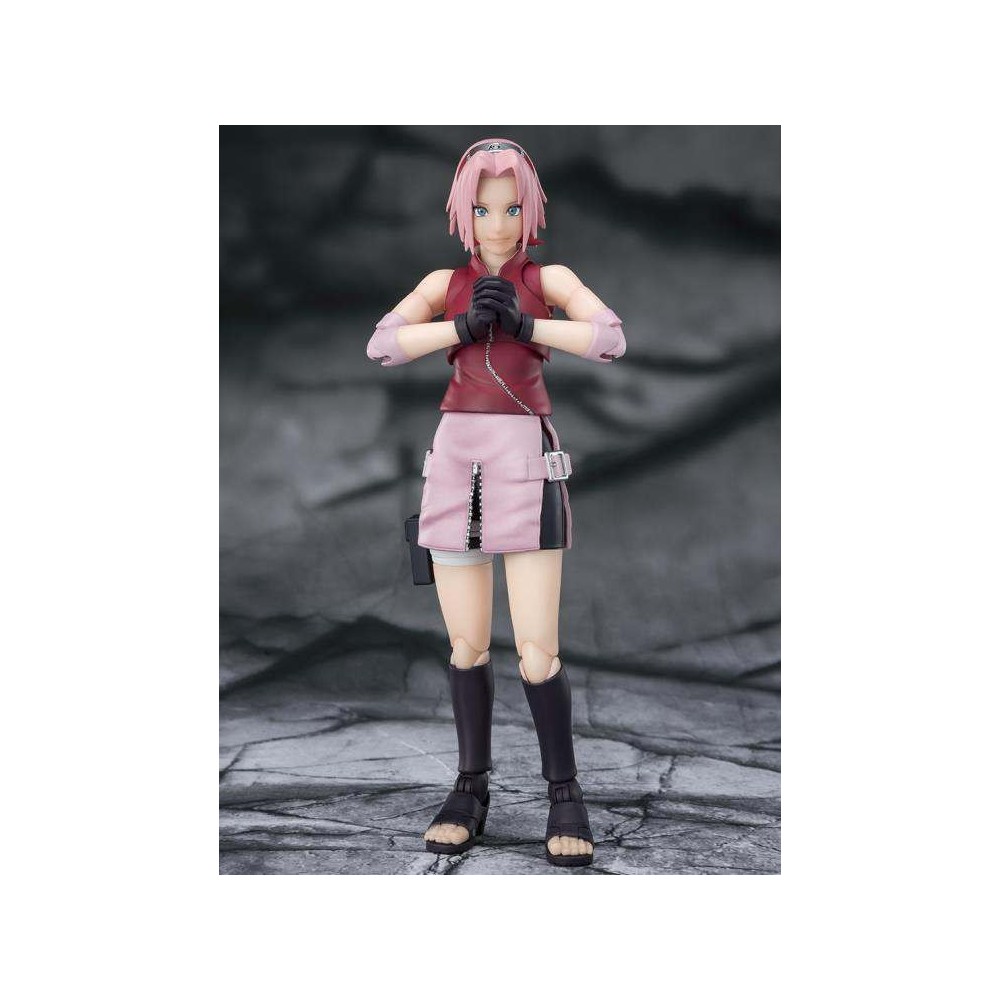 BANDAI NARUTO SHIPPUDEN SAKURA HARUNO INHERITOR OF TSUNADE S.H. FIGUARTS ACTION FIGURE
