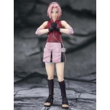 BANDAI NARUTO SHIPPUDEN SAKURA HARUNO INHERITOR OF TSUNADE S.H. FIGUARTS ACTION FIGURE